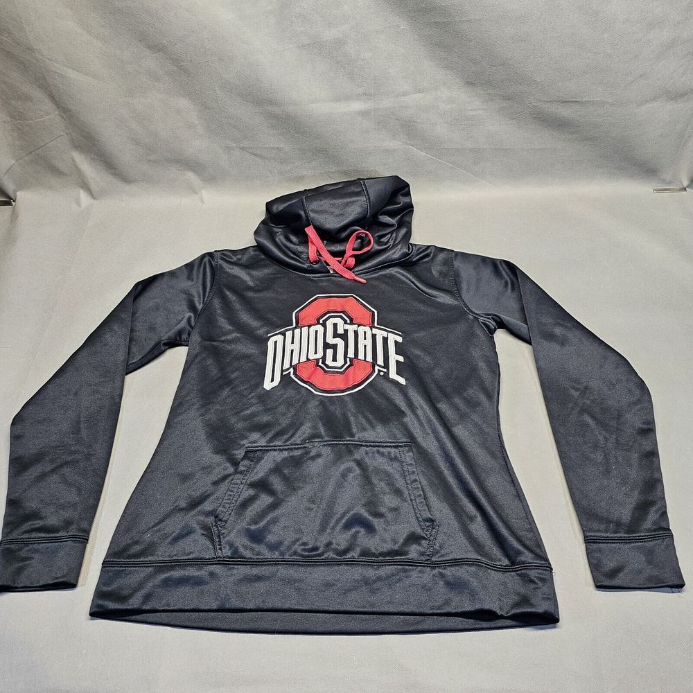 Ohio State Black XL Hoodie Authentic Scarlet And Gray‎ Apparel